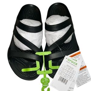 Crocs Kadee ll sandals black size 7